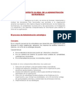 Proceso y Contexto Global de La Administración Estratégica (2)