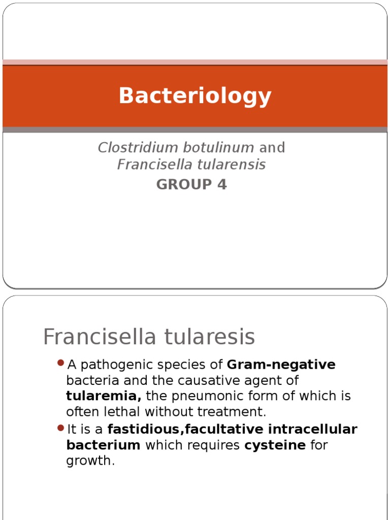 Bacteriology Ppt Medical Specialties Diseases And Disorders