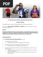 Download IT Infrastructure Team Lead Area Nordic FEB 2010 by wenzecar SN26924877 doc pdf