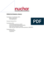 PRODUCTLIST (English) : Polymers