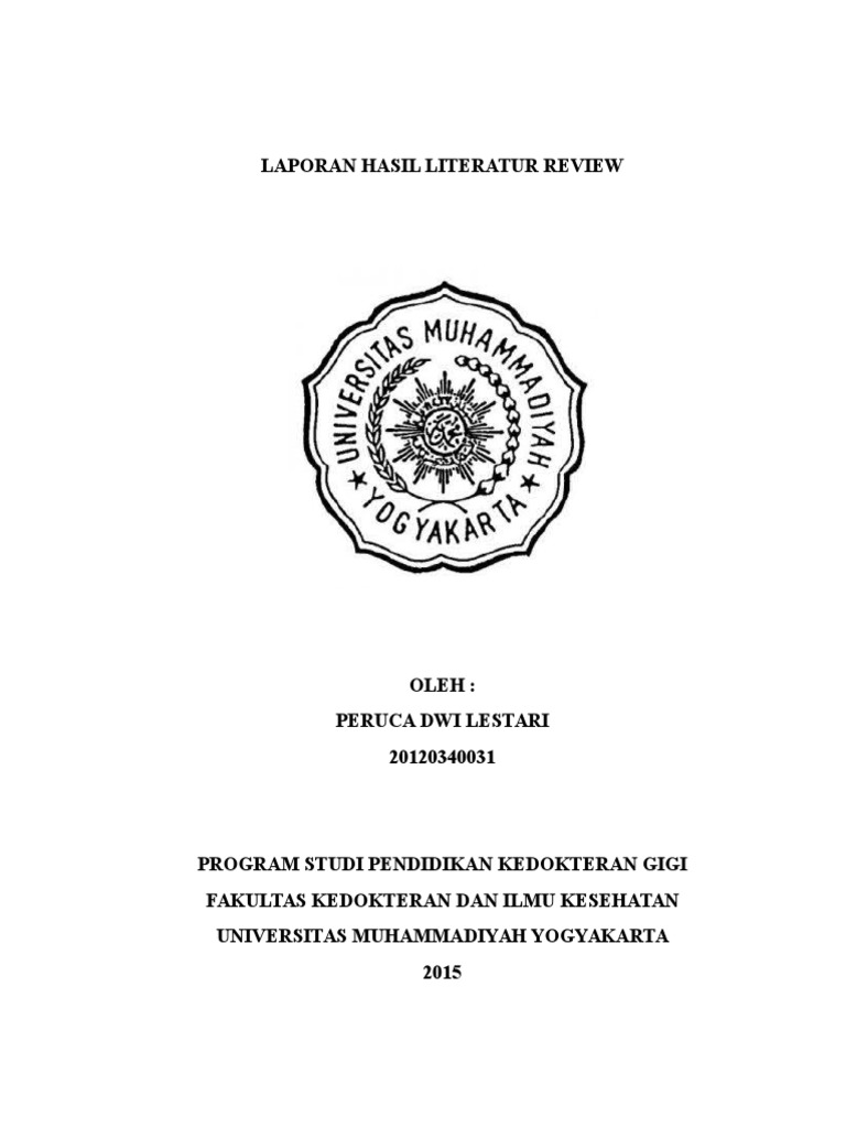 Contoh Literatur Review