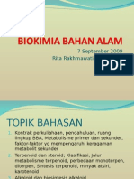 Biokimia Bahan Alam