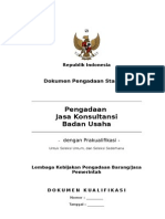 SBD JasaKonsultansiBUPrakualifikasiDua Sampul