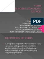 Virus (TROJAN HORSE AND SALAMI ATTACK)