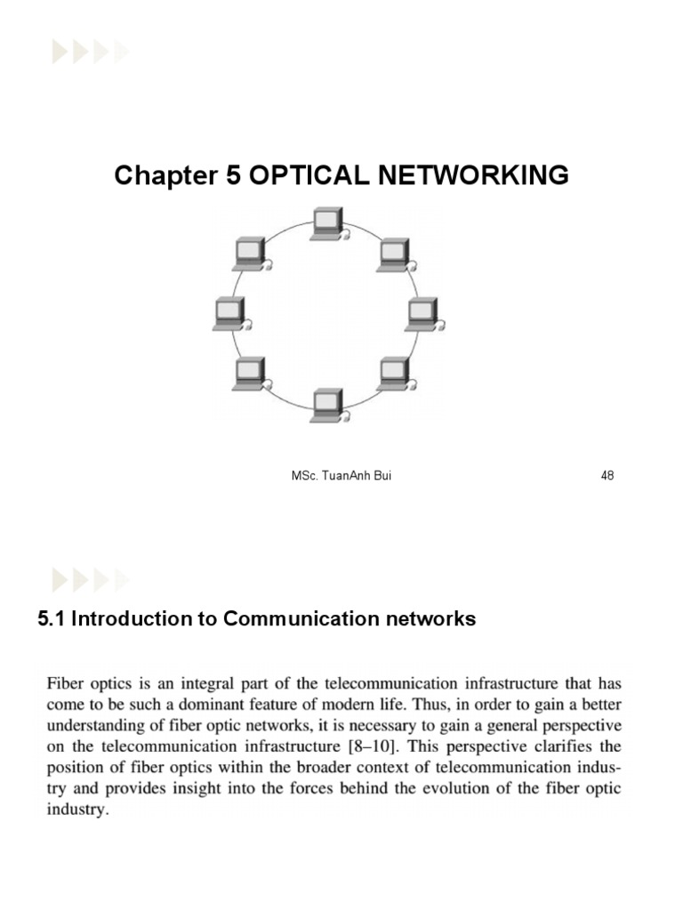 Optical Engineering TuanAnh Chapter 5 | PDF | Fiber To The X ...