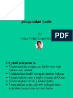 Bab 11 Pengenalan Hadis