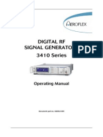 Sigge N 3410 Series Operating Manual