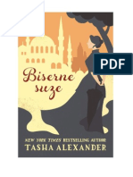 Tasha Alexander Biserne Suze