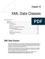 XML Data Classes: Table of Contents