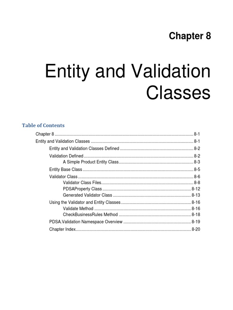 PDSAHaystackCh08 Validation | PDF | Class (Computer Programming ...