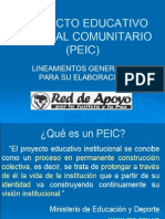 Proyecto Educativo Integral Comunitario