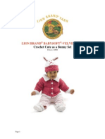 Lion Brand Babysoft - Velvetspun: Crochet Cute As A Bunny Set