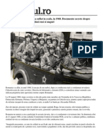 Romania 1968 Documente Secrete Despre Asaltul Sutelor Mii Soldati Rusi Unguri PDF