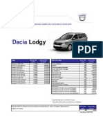 Tarife Dacia PDF