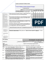 Post-Graduate Assessment Feedback Sheet: 1125665 BU7730 Creative Thinking & Problem Solving For Managers 1
