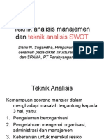 Analisis Swot