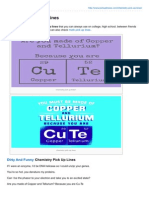 Chemistry Pick Up Lines