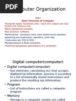 Computer Organization: Basic Structure of Computer