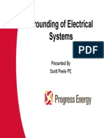 Grounding of Electrical Syastems