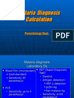 Malaria Diagnosis Calculation