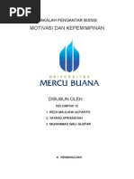 Download Makalah Motivasi dan Kepemimpinan by RezhaMaulana SN269287672 doc pdf