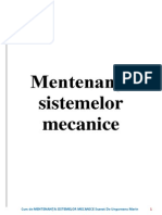 Curs Mentenanta Sistemelor Mecanice