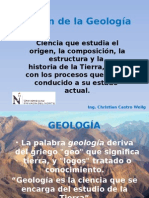 Origen de La Geología