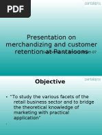 Download Pantaloons Ppt by krish_0908 SN26928984 doc pdf