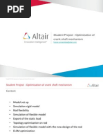 Optimization CrankShaft Mechanism