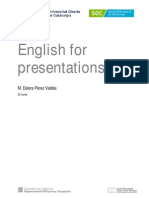 Englis For Presentation PDF