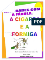 Atividades Com A Fábula A CIGARRA E A FORMIGA - em Diversos Gêneros Textuias PDF
