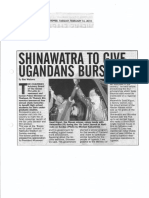 Shinawatra to give Ugandans Bursaries