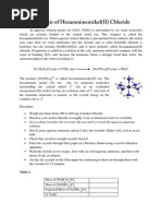 Download Synthesis of Hexamminenickel by HarshilGarg SN269303630 doc pdf