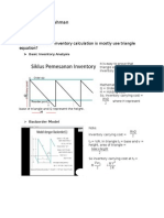 Kukuh Faedlur Rahman 14522125: How To Prove That Inventory Calculation Is Mostly Use Triangle Equation?