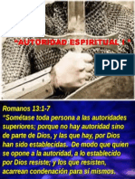 Autoridad Espiritual I