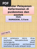 Download Standar Pelayanan Kefarmasian Di Puskesmas Dan Apotek by Dheny Ramadhenie SN269304473 doc pdf