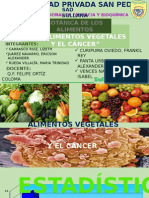 Alimentos Vegetales y Cáncer