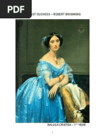 Download My Last Duchess - Robert Browning by Ralu SN26930891 doc pdf