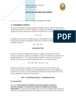 FIQT - Labo FisicoQuimica 1 - N°2 - Entalpía de Una Reacción Química