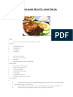 Download Resep Masakan Ayam Penyet by Agus Sugiharto SN269310671 doc pdf