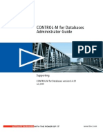 Control-M For Databases Administrator Guide