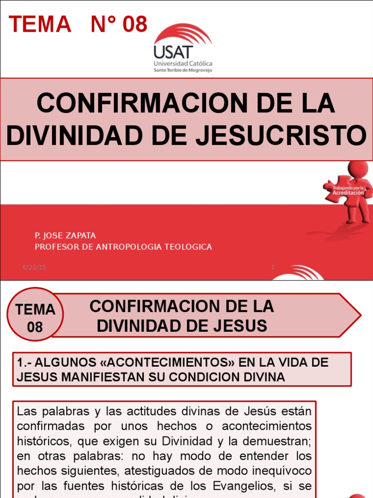Divinidad de Jesús | PDF | María, madre de Jesús | La resurrección de Jesús