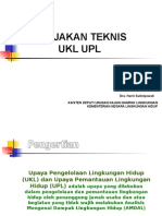 Kebijakan Teknis UKL-UPL (Terbaru)