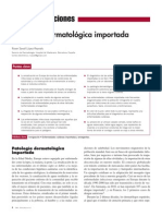 Patologia dermatológica importada