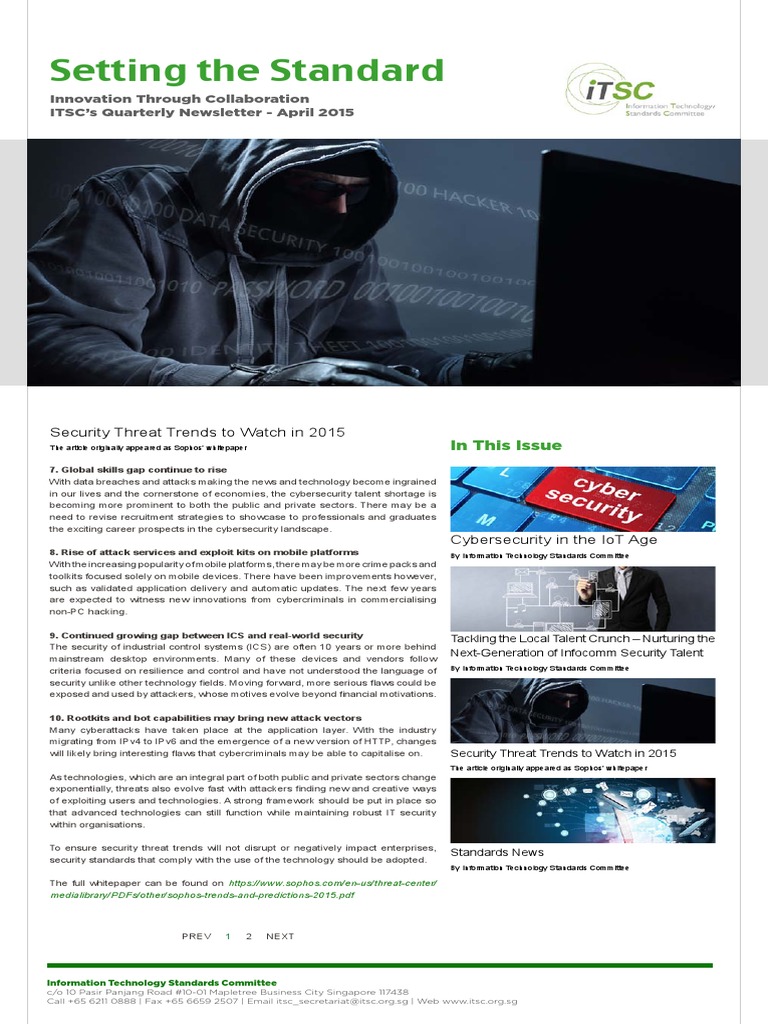 Cybersecurity Trends & Talent Gaps | PDF | Computer Security | Security