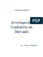 Resultados Investigación Cualitativa de Mercado