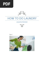 How To Do Laundry: Jacqueline Mahaboob