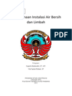 Buku Ajar Perencanaan Instalasi Air Bersih Dan Limbah