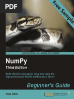 NumPy: Beginner's Guide - Third Edition - Sample Chapter