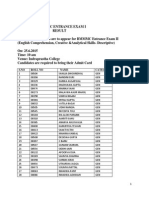 Ip College Stage 1 Result